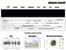 Tablet Screenshot of danielefanelli.com
